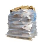 Brandhout 25 cm balen op pallet 1,3 m³ – Extra droog