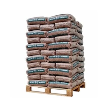 Valboval-pellets Pallet met 65 zakken van 15 kg 100% naaldhout