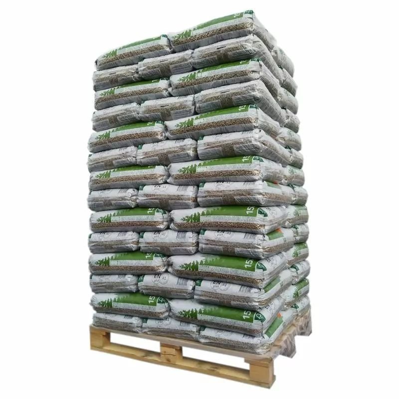 pellets-pyrenees-bois-energies-palette-de-65-sacs-de-15-kg Pellets Pyreneeën Pallet van 65 zakken van 15 kg 100% naaldhout – DIN Plus - Afbeelding 1